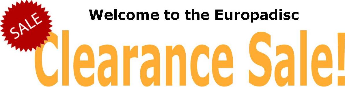 Clearance Sale