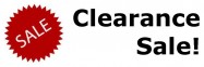 Clearance Sale...