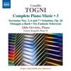 Togni - Complete Piano Music Vol.3