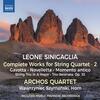 Sinigaglia - Complete Works for String Quartet Vol.2