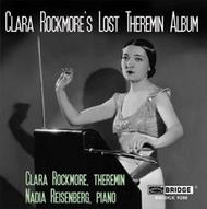 Clara Rockmores Lost Theremin Album | Bridge BRIDGE9208