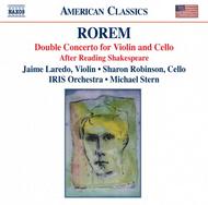 Ned Rorem - Double Concerto for Violin Cello and Orchestra, After Reading Shakespeare for Solo Cello