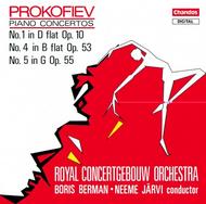 Prokofiev - Piano Concertos 1, 4 & 5