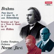 Brahms - Orchestrated Piano Quartet, Handel Variations | Chandos CHAN8825