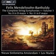 Mendelssohn  The Complete String Symphonies  Volume 3