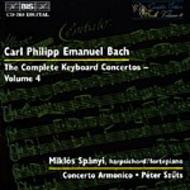 C. P. E. Bach Complete Keyboard Concertos  Volume 4 | BIS BISCD768