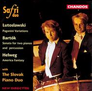 Lutoslawski / Bartok / Helweg - Works for Two Pianos | Chandos CHAN9398