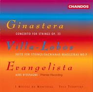 Ginastera, Villa-Lobos, Evangelista - Chamber Music | Chandos CHAN9434