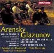 Glazunov & Arensky - Concertos