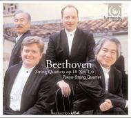 Beethoven - String Quartets Op 18 Nos 1-6 | Harmonia Mundi HMU90743637