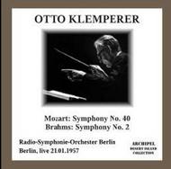 Brahms - Symphony no.2; Mozart - Symphony no.40