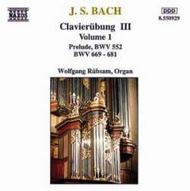 JS Bach - Clavierubung vol. 1