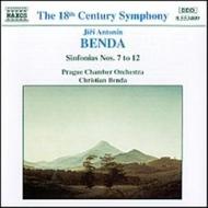 JA Benda - Sinfonias 7-12 | Naxos 8553409