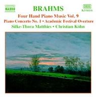 Brahms - Four Hand Piano Music vol. 9 | Naxos 8554116