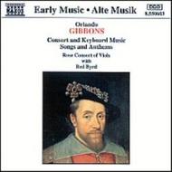 Gibbons - Music for Viols, Voices and Keyboard | Naxos 8550603