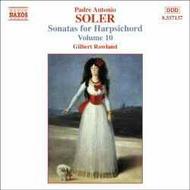 Soler - Sonatas for Harpsichord, vol. 10 | Naxos 8557137