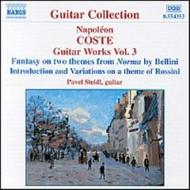 Coste - Guitar Works vol. 3 | Naxos 8554353