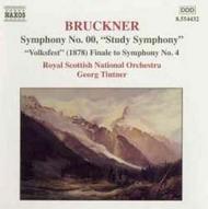 Bruckner - Sym No 00 "Study" | Naxos 8554432