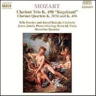 Mozart -  Clarinet Trio - Kegelstatt, Clarinet Quartets | Naxos 8550439
