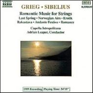 Grieg, Sibelius - Romantic Music For Strings | Naxos 8550330