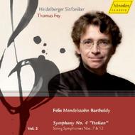 Mendelssohn - Symphony No.4, String Symphonies Nos 7 & 12