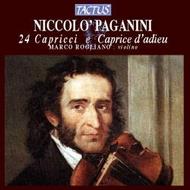 Paganini - 24 Capricci (1820) e Caprice dadieu (1833) 