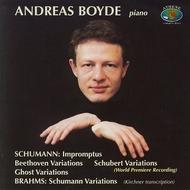 Schumann, Brahms - Variations | Divine Art - Athene ATHCD23