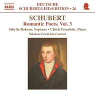 Schubert - Romantic Poets Vol.3 | Naxos - Schubert Lied Edition 8557832