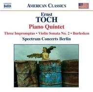Toch - Piano Quintet, etc | Naxos - American Classics 8559324
