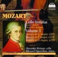 Mozart - Cello Sonatas vol.1 (transcribed by Alexander Kniazev)