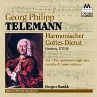 Telemann - Harmonischer Gottes-Dienst vol.1: 6 Cantatas | Toccata Classics TOCC0037