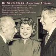 Ruth Posselt: Legendary Concerto Performances | Music and Arts WHRA6016