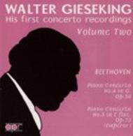 Walter Gieseking  His First Concerto Recordings  Volume 2
