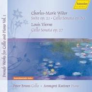 French Works for Cello and Piano Vol.1