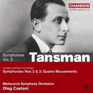 Tansman - Orchestral Works Vol.3 | Chandos CHSA5065