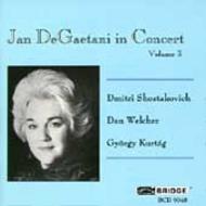 Jan DeGaetani in Concert Vol.3