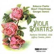 Enescu / Vieuxtemps / Clarke - Viola Sonatas