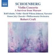 Schoenberg - Violin Concerto, etc | Naxos 8557528