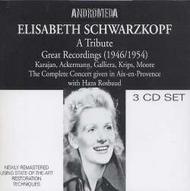 Elisabeth Schwarzkopf: A Tribute | Andromeda ANDRCD5006