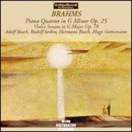 Brahms - Piano Quartet, Violin Sonata
