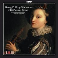 Telemann - 3 Orchestral Suites | CPO 7772182