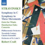 Stravinsky - Symphony in C, Dumbarton Oaks, etc
