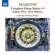 Martinu - Complete Piano Music Vol.5 | Naxos 8572175