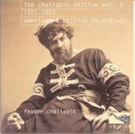 Chaliapin Edition Vol.5 1921-1923