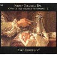 Johann Sebastian Bach - Concerts avec plusieurs instruments vol.3