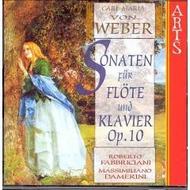 Weber - Sonaten fur Flote und Klavier op.10, nos.1-6