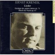 Ernst Krenek - Lieder
