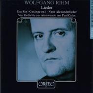 Wolfgang Rihm - Lieder | Orfeo C434971