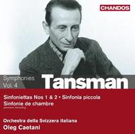 Tansman - Symphonies Vol.4 | Chandos CHAN10574
