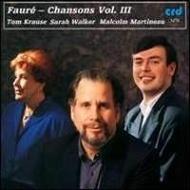 Faure - Chansons Vol.3 | CRD CRD3478